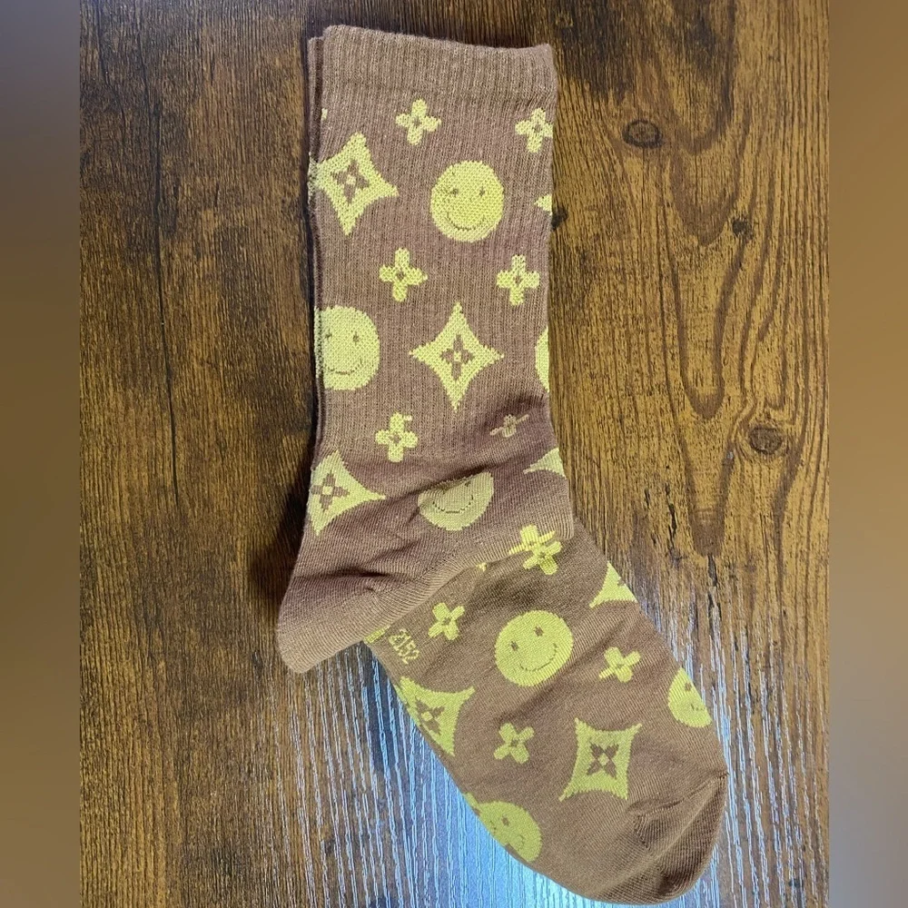 Luxury LV Crew Socks
